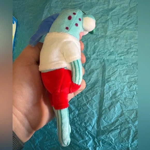 POP MART Bikini Bottom Buddies Cool Fish plush pendant - Spongebob Squarepants - Picture 5 of 10